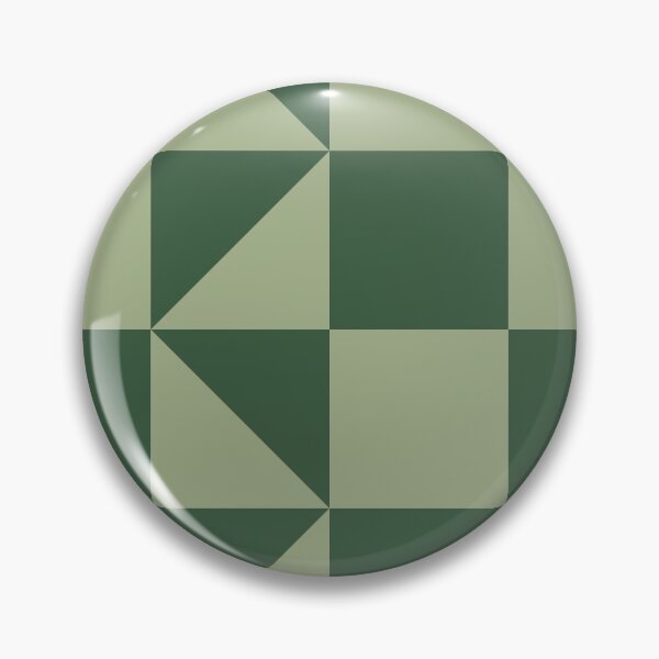 Item preview, Geometric Green Checker Pattern designed and sold by InteriorRefine.