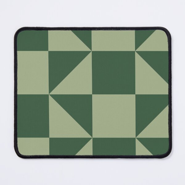 Item preview, Geometric Green Checker Pattern designed and sold by InteriorRefine.