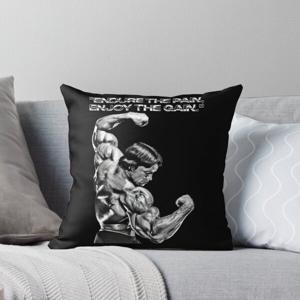Item preview, Stoic Quote "Endure the pain, enjoy the gain." Arnold. schwarzenegger Fan art designed and sold by HuzaifaNaveedh.