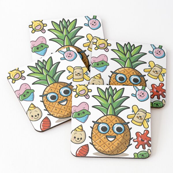 Item preview, Kawaii pineapple designed and sold by DunuStore.