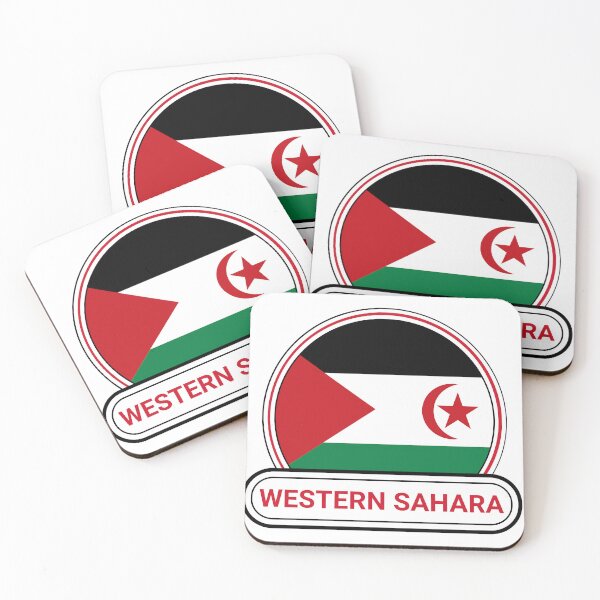 Item preview, Western Sahara Country Badge - Western Sahara Flag designed and sold by chrisrivait.