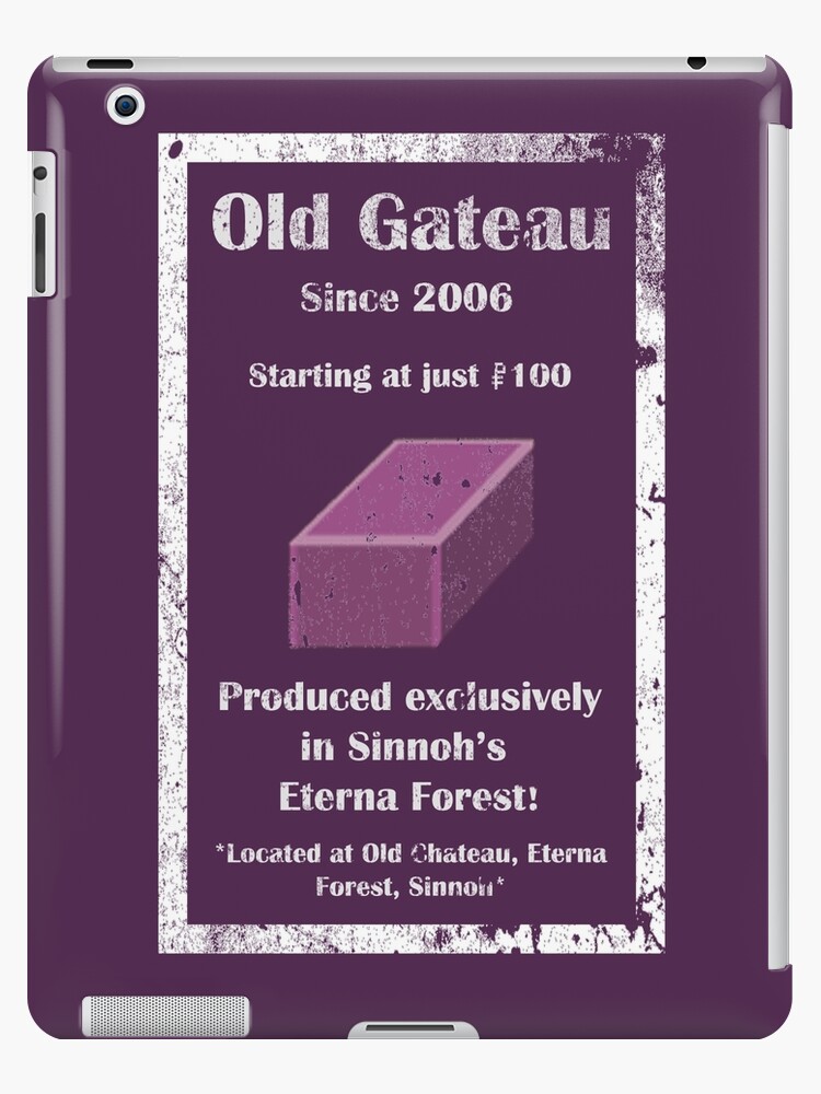 Old Gateau Ad Ipad Case Skin By Swainathan Redbubble