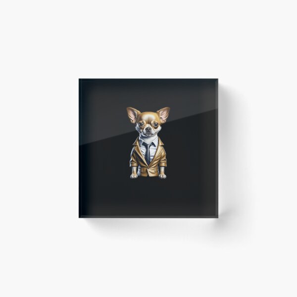 Item preview, Sharp Dressed Chihuahua  designed and sold by TeeTimeTrendz.