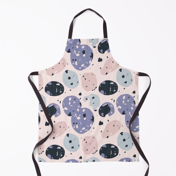 Item preview, Terrazzo - Pink Purple and Black Marble Stone -  Abstract shape Pattern designed and sold by PatternInArt.