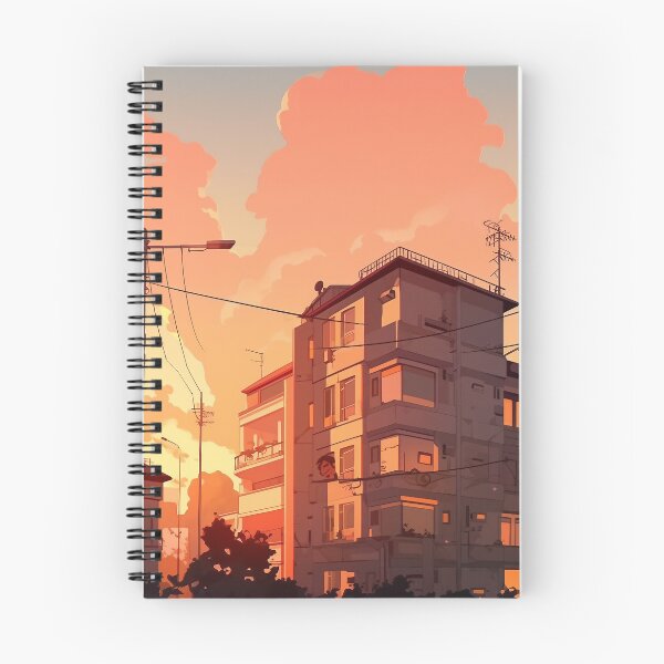 Item preview, Sunset in the Suburbs designed and sold by EtherealRealms8.