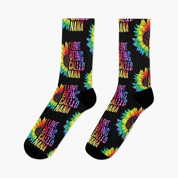 Item preview, I Love Being Called Nana Sunflower Tie Dye Mother's Day Cute designed and sold by SpeedyPrints.