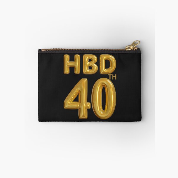 Item preview,  Happy birthday celebration 40 th years old designed and sold by erozzz.