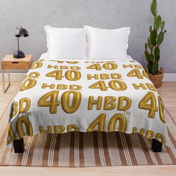 Item preview, Happy birthday celebration 40 th years old designed and sold by erozzz.