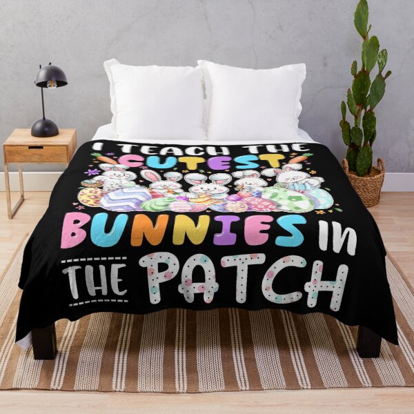 Item preview, I Teach The Cutest Bunnies In The Patch Easter Day Teacher designed and sold by MobyStickers.