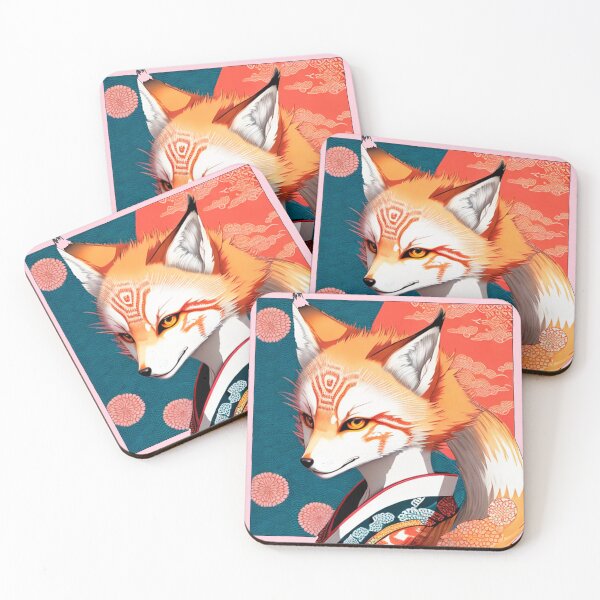 Item preview, Kitsune in patterns designed and sold by PatronesKawai.