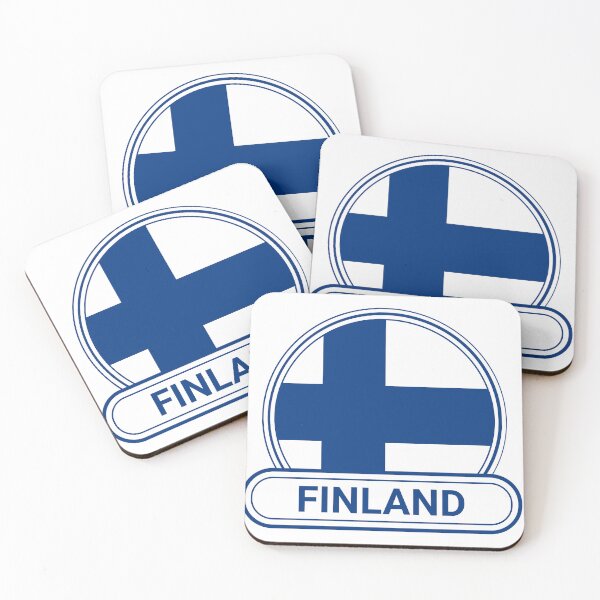 Item preview, Finland Country Badge - Finland Flag designed and sold by chrisrivait.