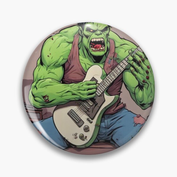 Item preview, Hulk guitarist designed and sold by Fredcreation3.
