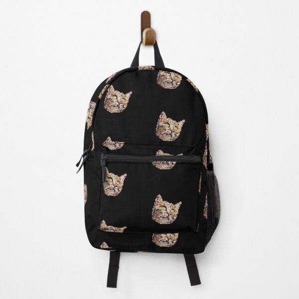 Item preview, Pixel cat drawing with coloured pencils designed and sold by DipakSonarArt.