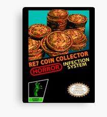 RE7 Coin Collector Cartridge Canvas Print