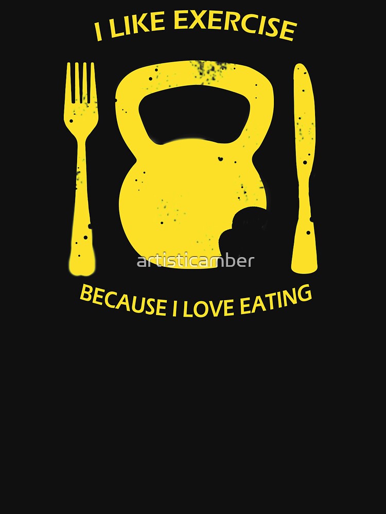 I Like to Exercise by artisticamber