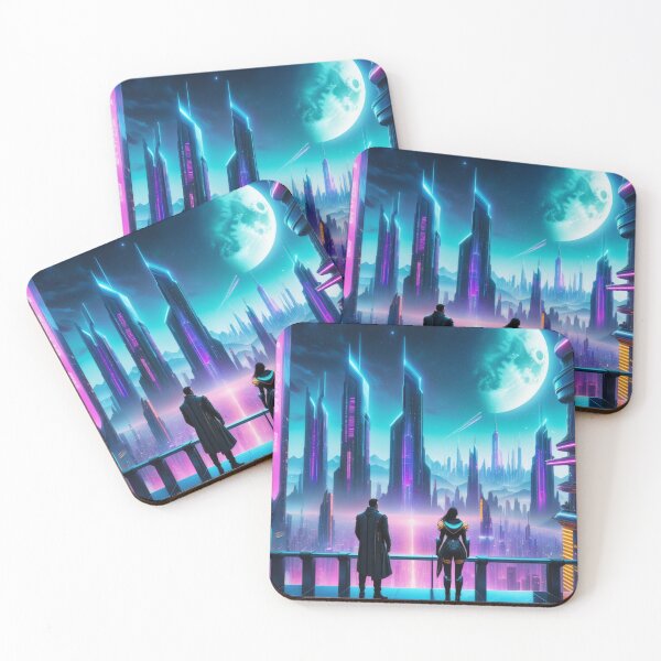 Artikelvorschau, Futuristic Cityscape at Night #105 entworfen und verkauft von CreativeKreis.