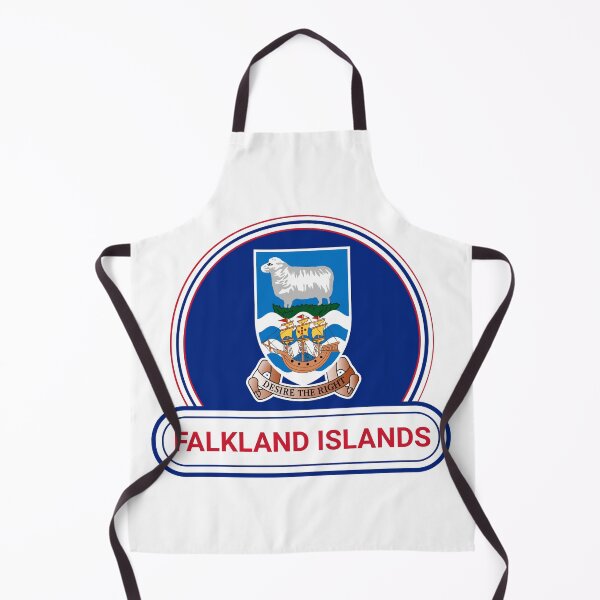 Item preview, Falkland Islands Country Badge - Falkland Islands Flag designed and sold by chrisrivait.