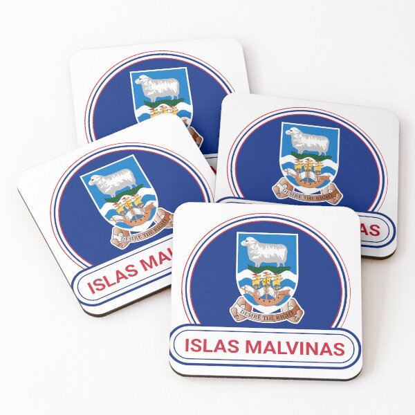Item preview, Islas Malvinas Country Badge - Islas Malvinas Flag designed and sold by chrisrivait.