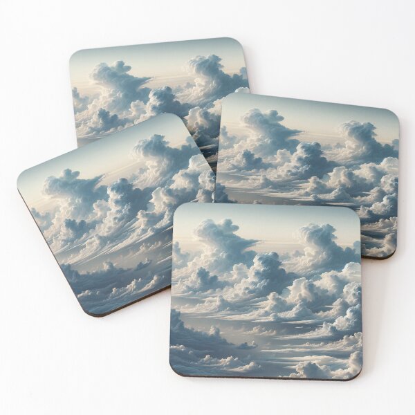 Item preview, Sky's Canvas: Serene Symphony of Clouds and Calm designed and sold by ArtComixHaven.