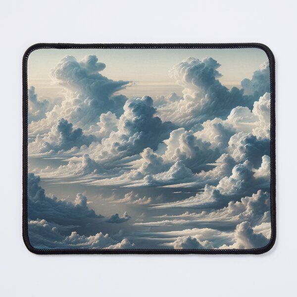 Item preview, Sky's Canvas: Serene Symphony of Clouds and Calm designed and sold by ArtComixHaven.
