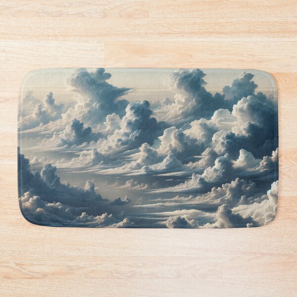 Item preview, Sky's Canvas: Serene Symphony of Clouds and Calm designed and sold by ArtComixHaven.
