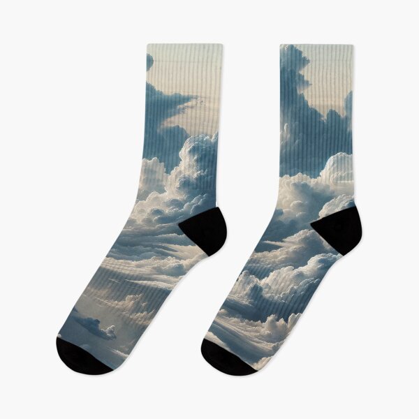 Item preview, Sky's Canvas: Serene Symphony of Clouds and Calm designed and sold by ArtComixHaven.