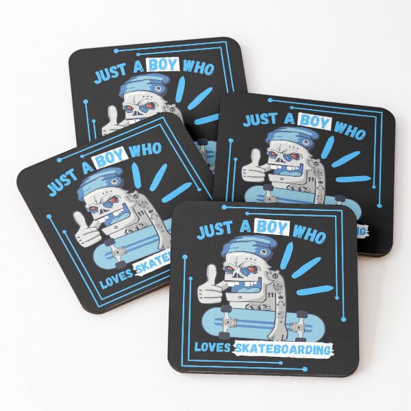 Item preview, Just a Boy Who Loves Skateboard designed and sold by Mirosou.