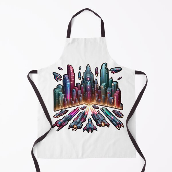 Item preview,  Vibrant Neon Cybercity Art Sticker Volume 2 designed and sold by mymagicstoreus.