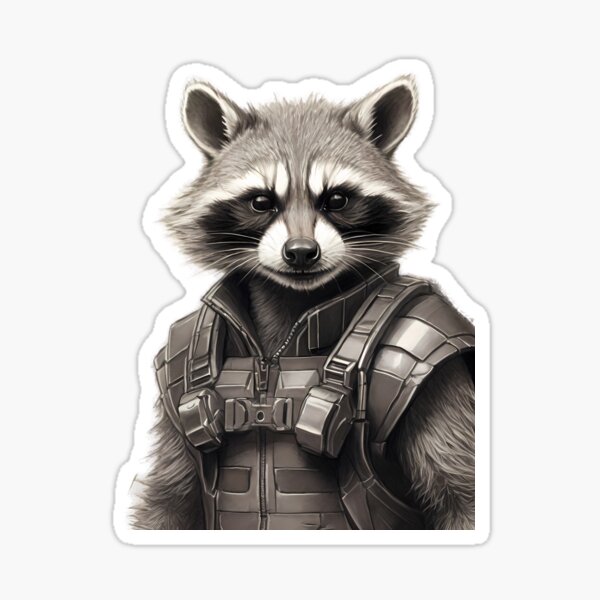 Item preview, Rocket Racoon v3 designed and sold by 99-Simple-Ideas.