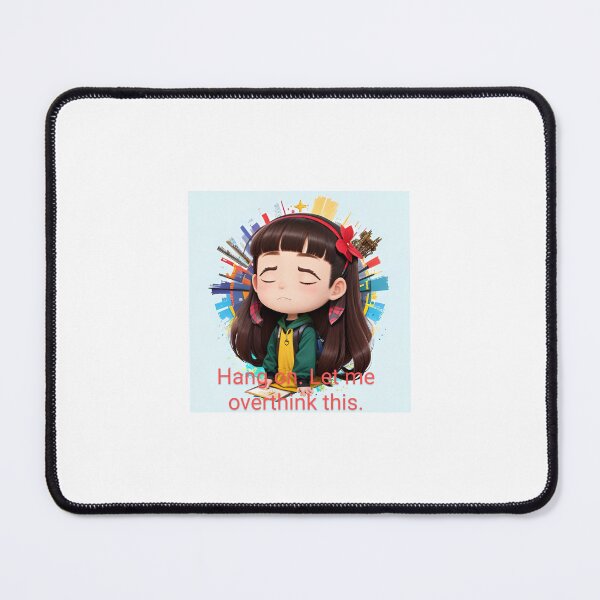Item preview, Girl is overthinking :) designed and sold by El O.