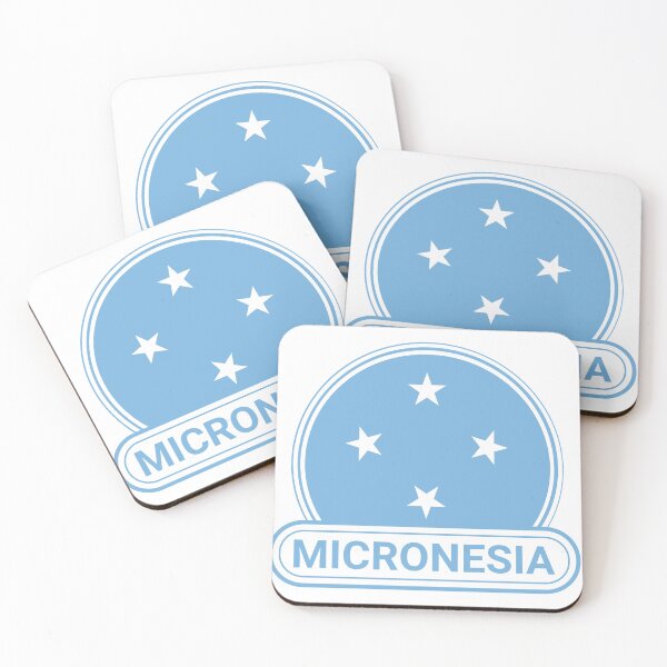 Item preview, Micronesia Country Badge - Micronesia Flag designed and sold by chrisrivait.