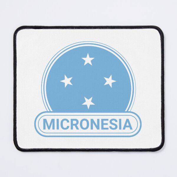 Item preview, Micronesia Country Badge - Micronesia Flag designed and sold by chrisrivait.