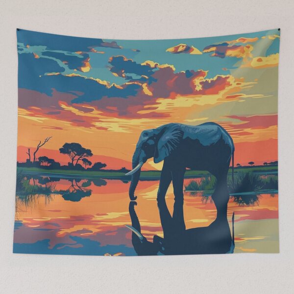 Item preview, Chobe National Park in Gamtsha - Botswana designed and sold by StudioRedKoala.