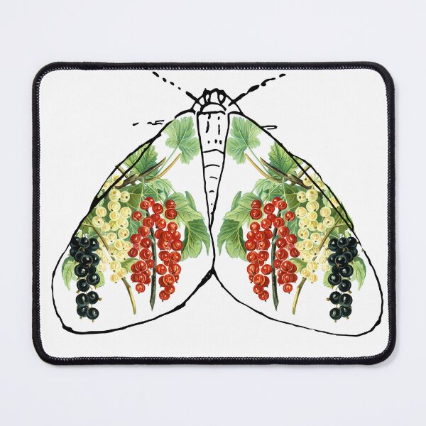 Item preview, Moth, Wings and Berries designed and sold by LaRose-LeBeau.