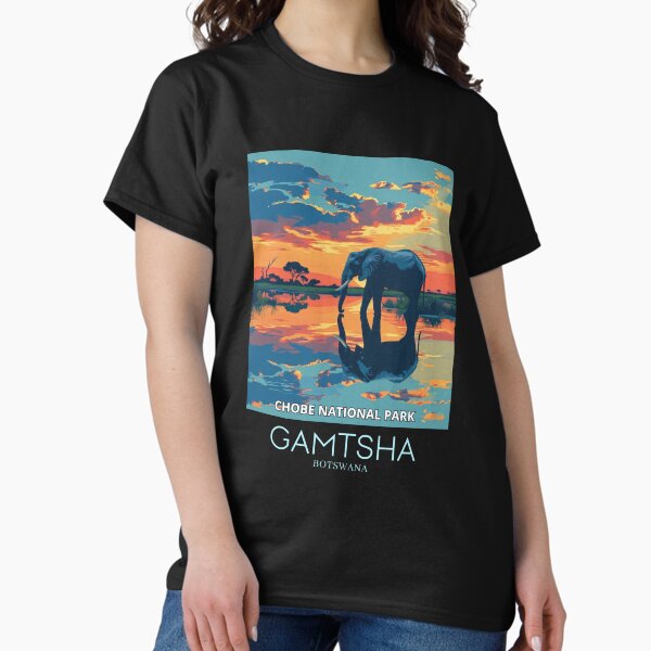 Vista previa del artículo con la obra «Chobe National Park in Gamtsha - Botswana», diseñado y vendido por StudioRedKoala.