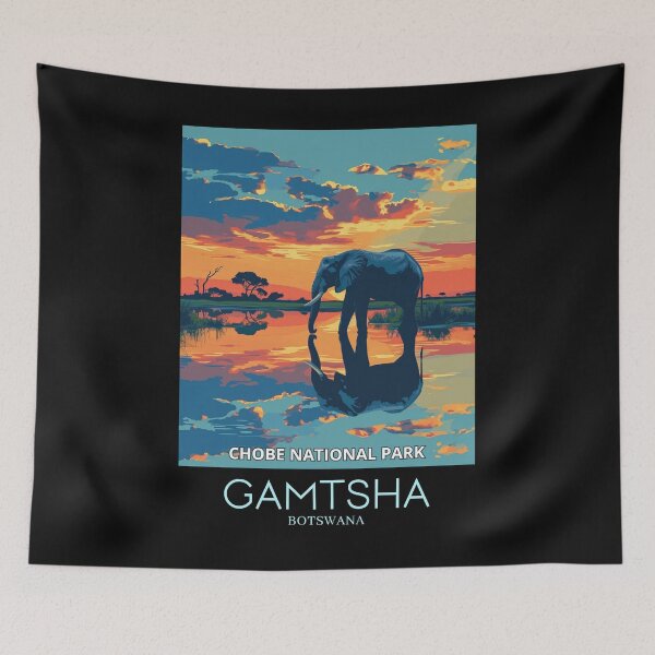 Item preview, Chobe National Park in Gamtsha - Botswana designed and sold by StudioRedKoala.