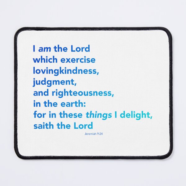 Item preview, Jeremiah 9:24 designed and sold by SecretSamaritan.