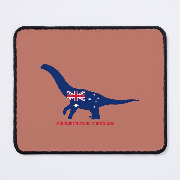 Item preview, Diamantinasaurus Australian flag (name ver) 1 designed and sold by JayceTheCC.
