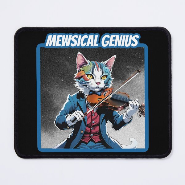 Item preview, Funny cute cat playing violin. Classical music violinist. designed and sold by Unitepeople.