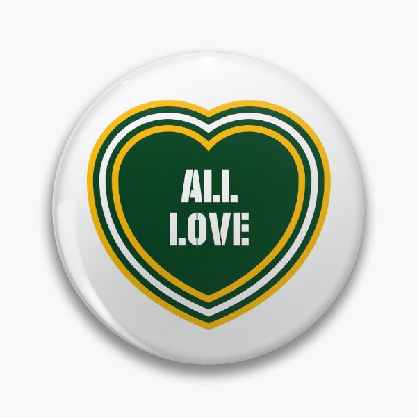 Item preview, ALL LOVE: Jordan Love designed and sold by damgoodgame.