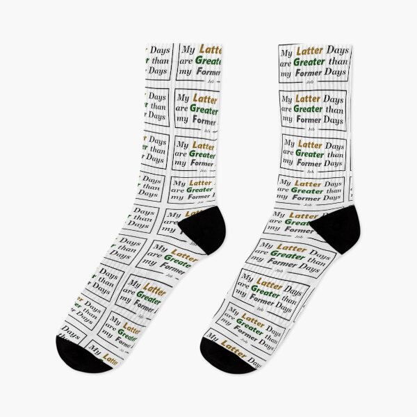 Item preview, My Latter Days are Greater than my Former Days designed and sold by UnlockKnowledge.