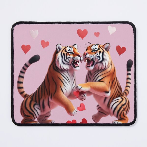 Item preview, Couple Tigers Love Heart designed and sold by BotunPeony.