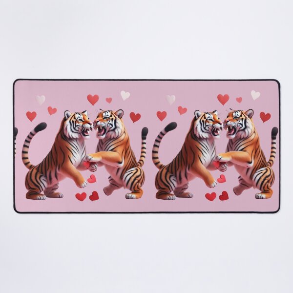Item preview, Couple Tigers  Love Heart designed and sold by BotunPeony.