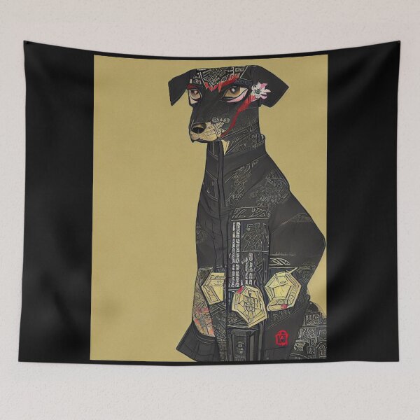 Item preview, Geometric Dog designed and sold by adena182.