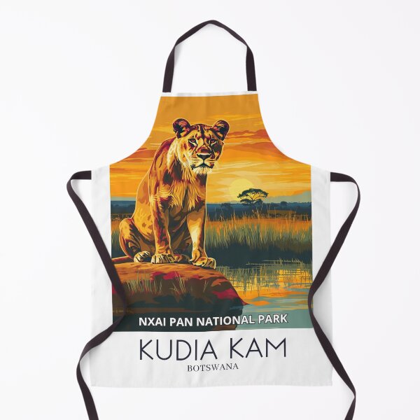 Artikelvorschau, Nxai Pan National Park in Kudia Kam - Botswana entworfen und verkauft von StudioRedKoala.