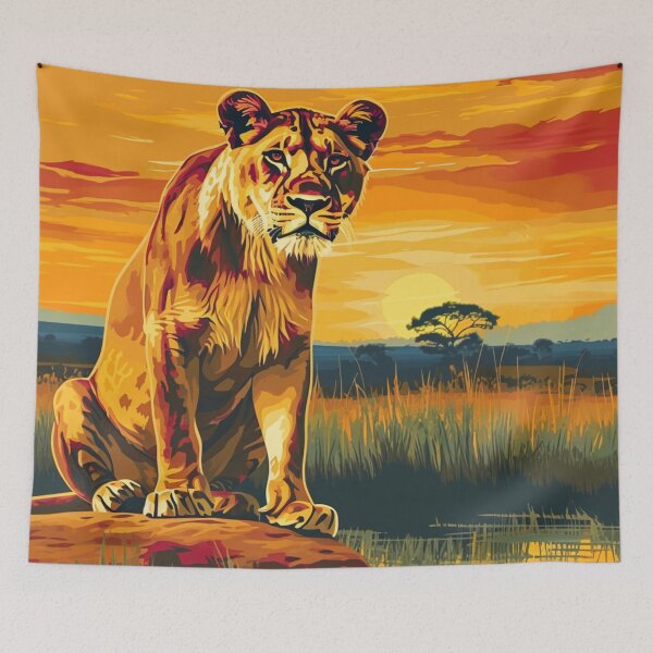Artikelvorschau, Nxai Pan National Park in Kudia Kam - Botswana entworfen und verkauft von StudioRedKoala.