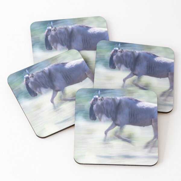Item preview, Wildebeest on the Move Tanzania Africa 2 designed and sold by PhotoArt by Joan Carroll.