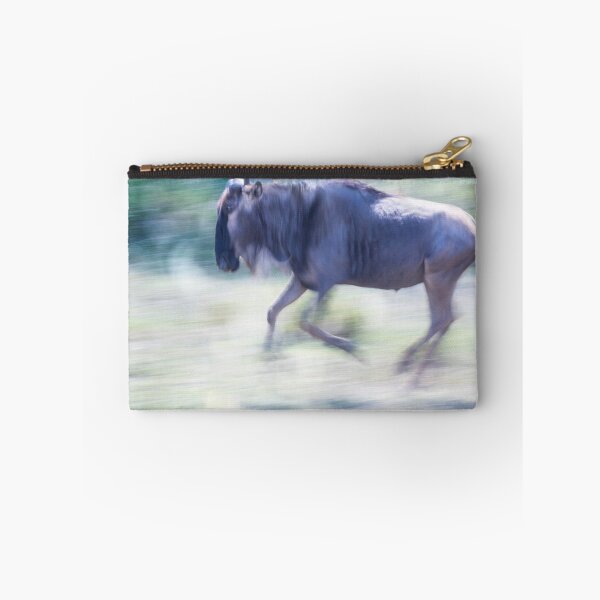 Item preview, Wildebeest on the Move Tanzania Africa 2 designed and sold by PhotoArt by Joan Carroll.