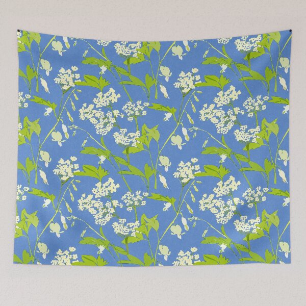 Item preview, Snowdrop (blue) designed and sold by chotnelle.