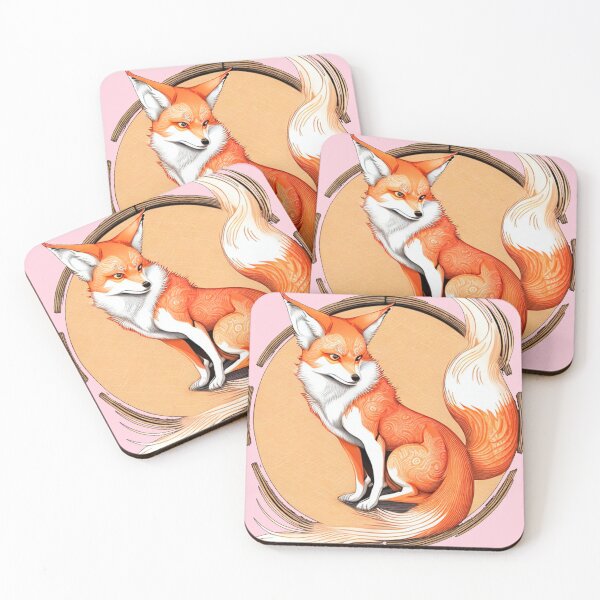 Item preview, Kitsune in patterns designed and sold by PatronesKawai.